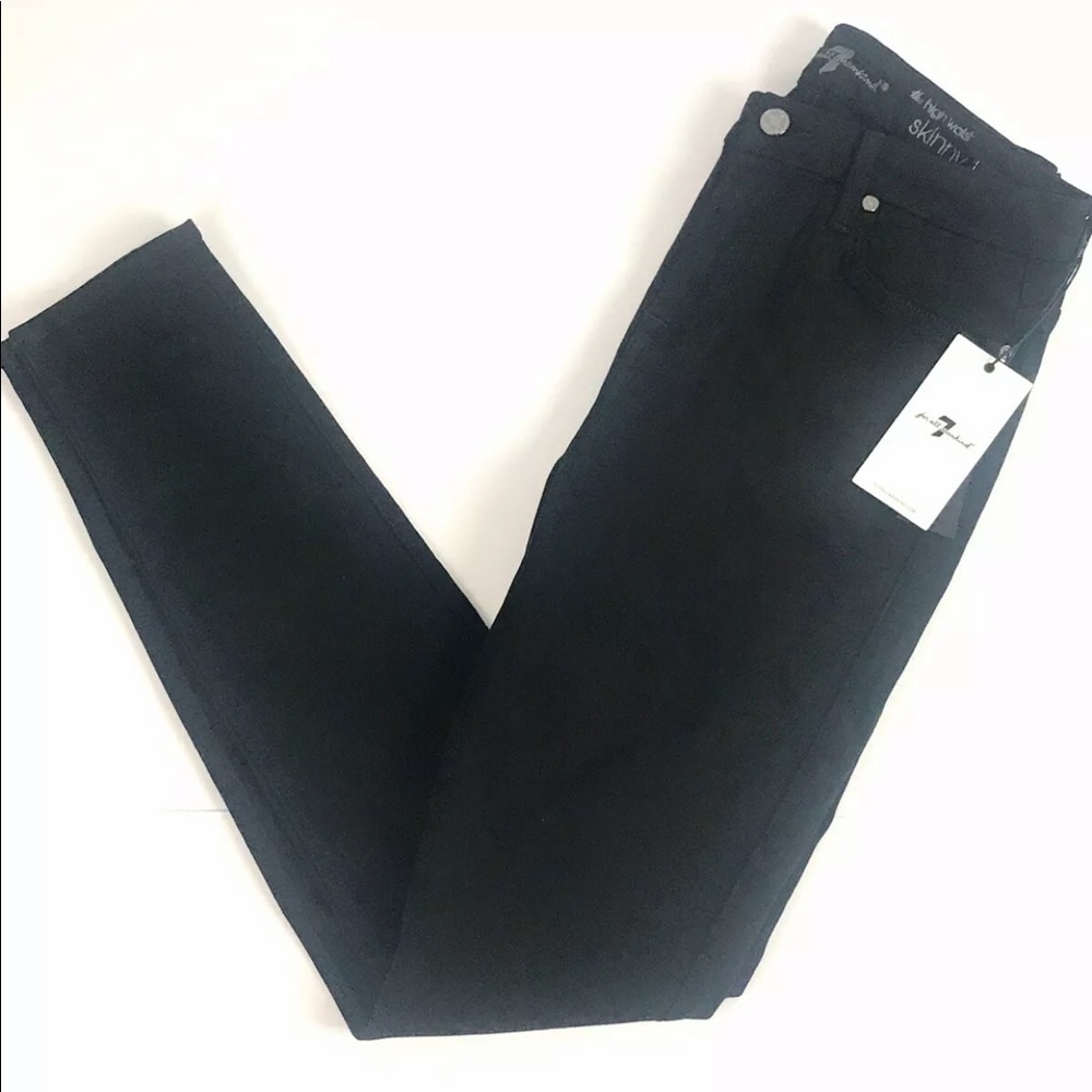 7 for all man kind black jeans